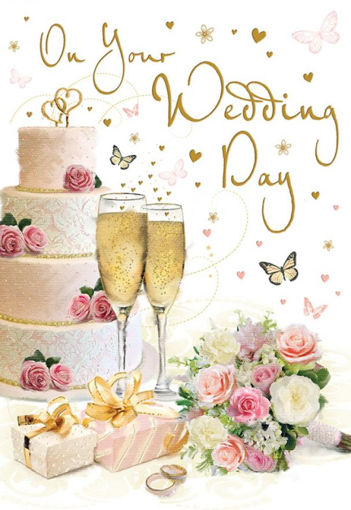 Picture of WEDDING DAY CARD